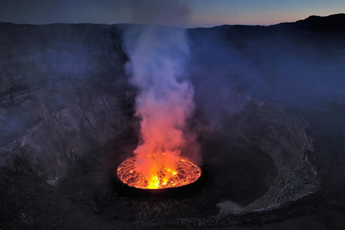 Climbing Mount Nyiragongo