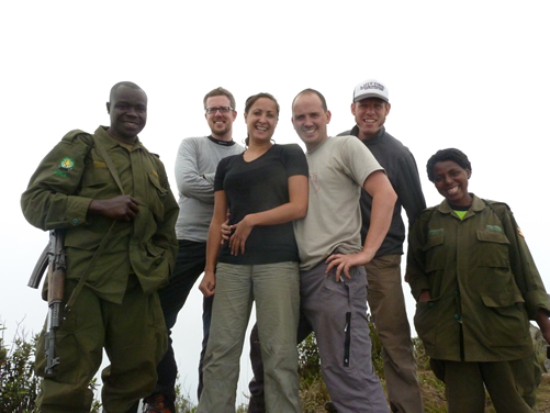 gorilla trekking in Mgahinga