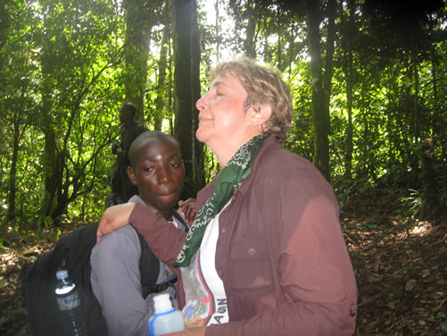 Porters for gorilla trekking