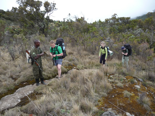 Climbing Mount Elgon Uganda